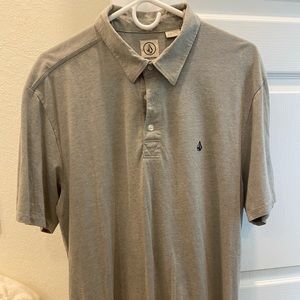 Men’s Volcom Stone Polo XL Gray